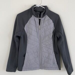 Spyder Grey Outdoor Zip Up Jacket